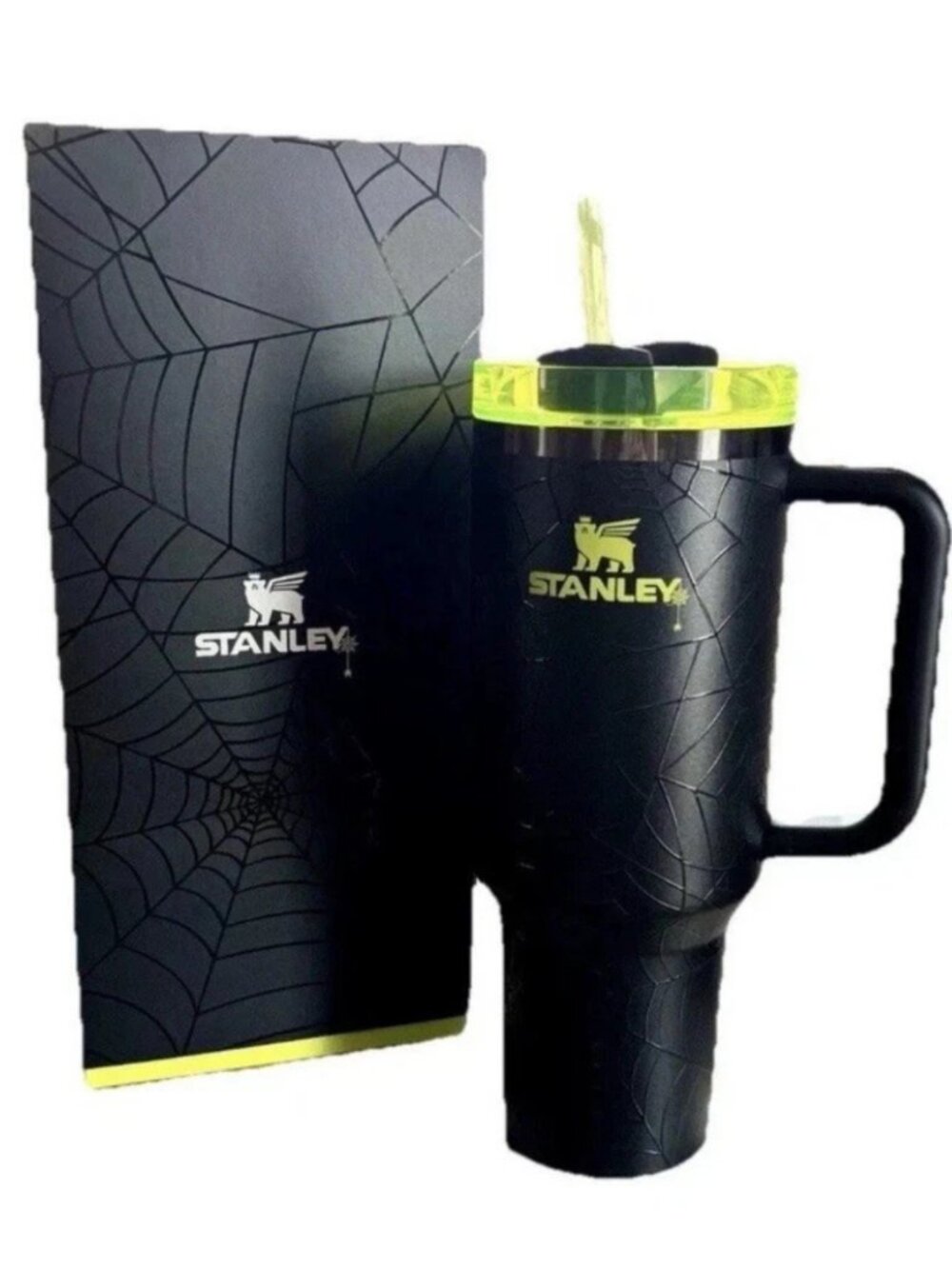 Stanley HALLOWEEN WEB GLOW H2.0 40oz Tumbler Limited Edition IN HAND-New